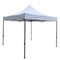 10' x 10' K-Strong Tent Kit, Full-Color, Dynamic Adhesion (1 location), White